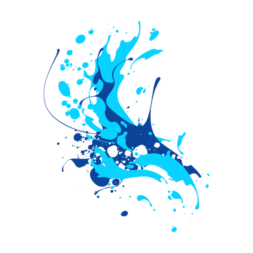 Брызги воды прозрачные