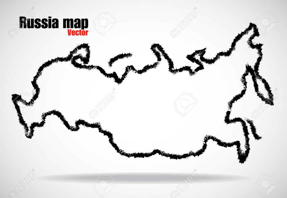 Очертания России