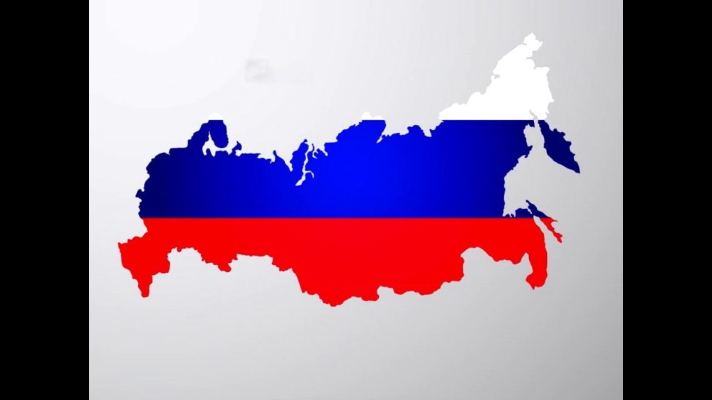 Контурное изображение России