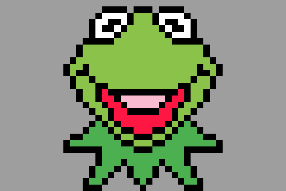 Poison Frog Pixel Art