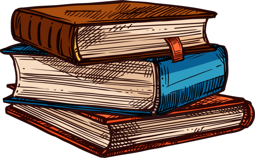 Книга на прозрачном фоне
