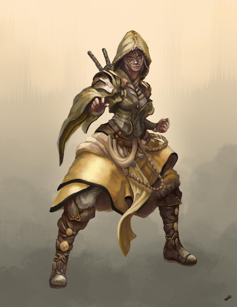 Монах DND