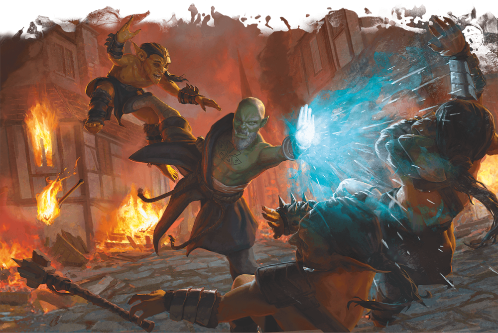 DND монах арт