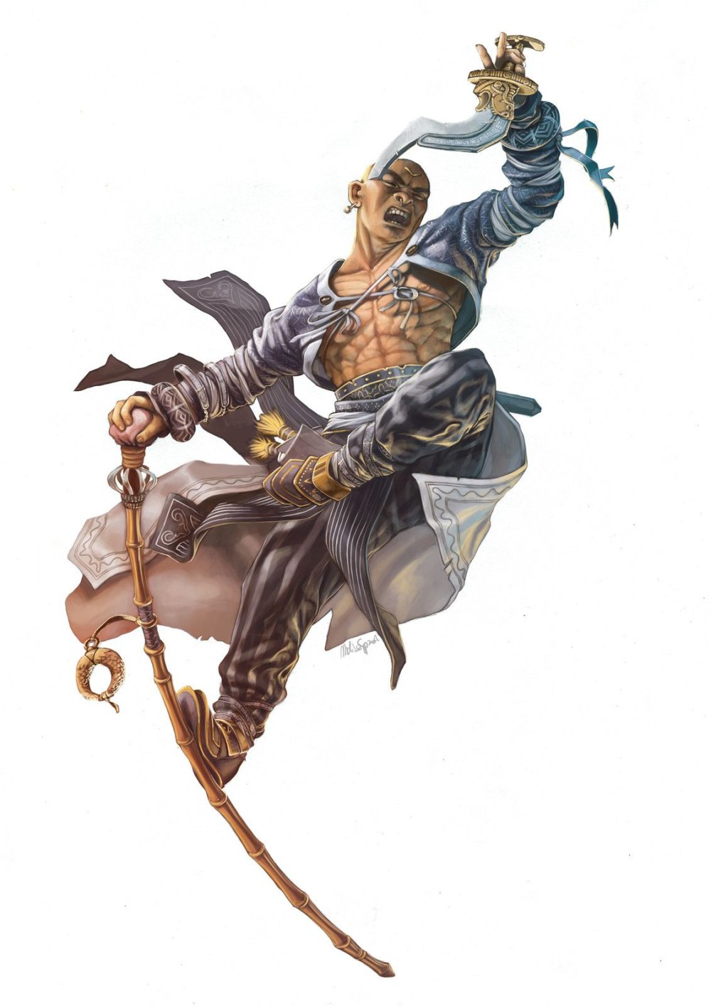 Монах DND
