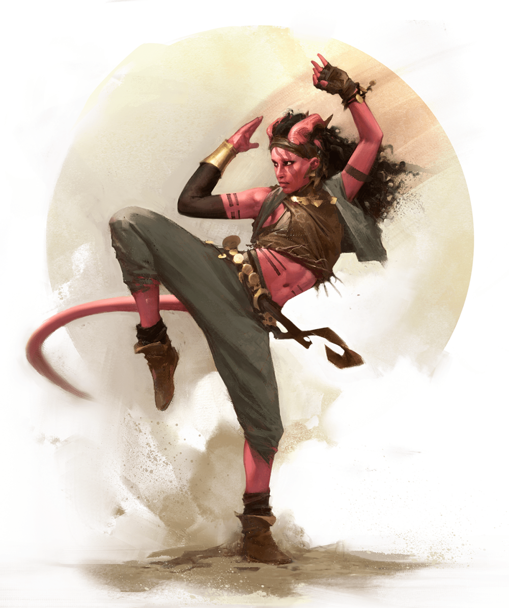 Монах DND Art