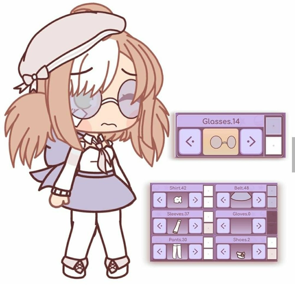 Костюмы из Gacha Life 1000000