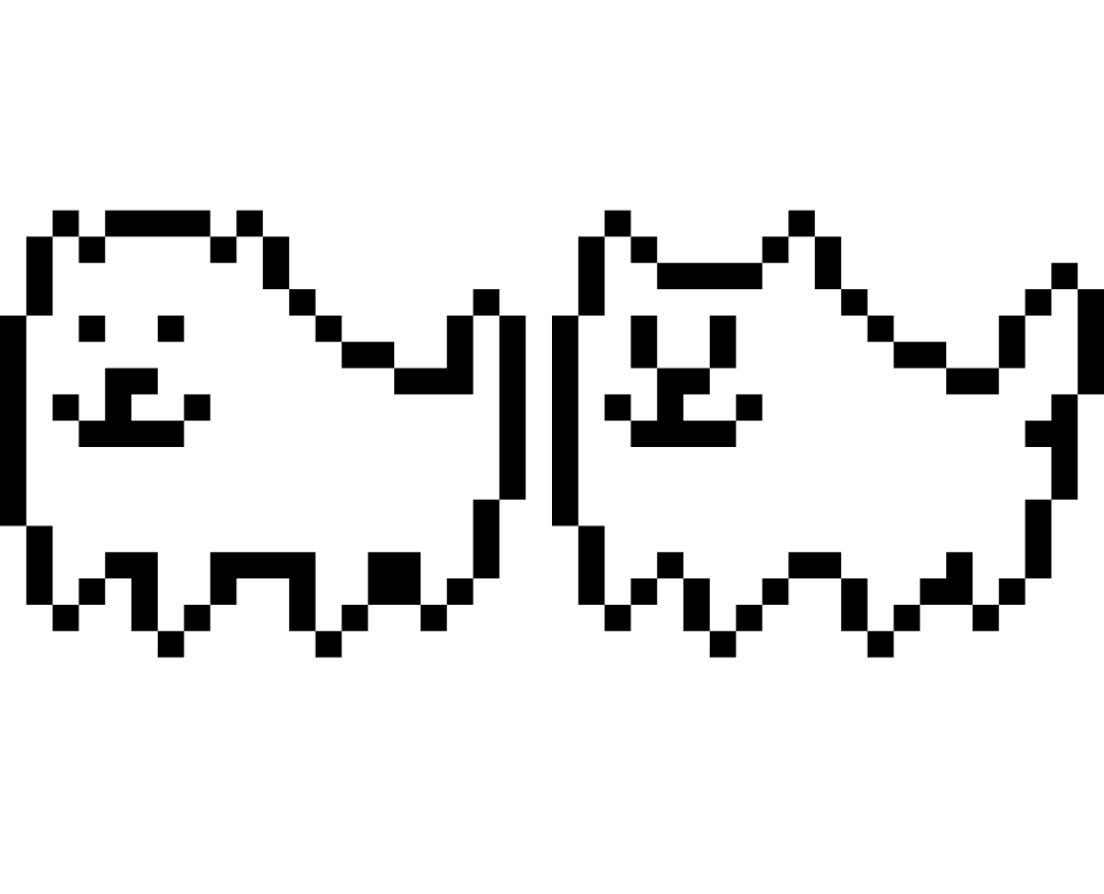 Undertale надоедливая собака арты