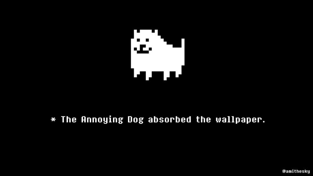Тоби Фокс Undertale собака