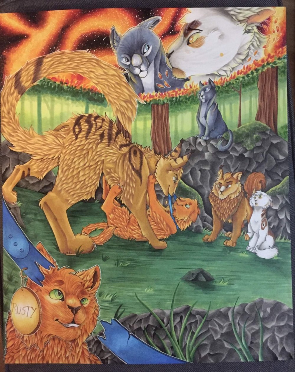 Коты Воители Алогривка