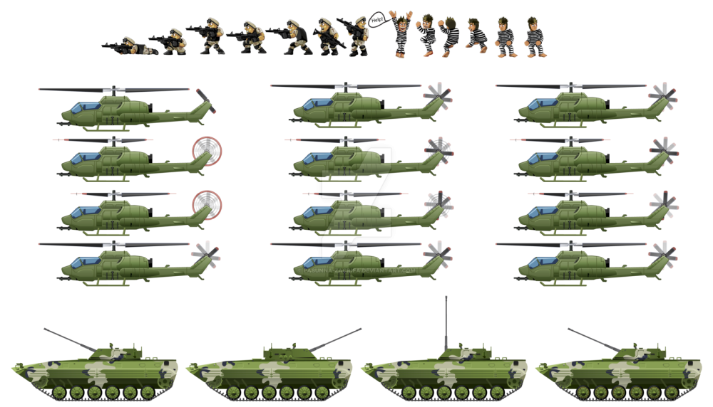 Сталкер 2d спрайты