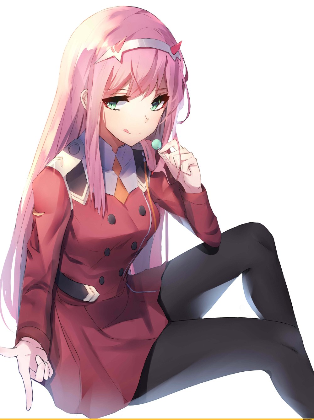 Аниме Zero two Darling in the FRANXX