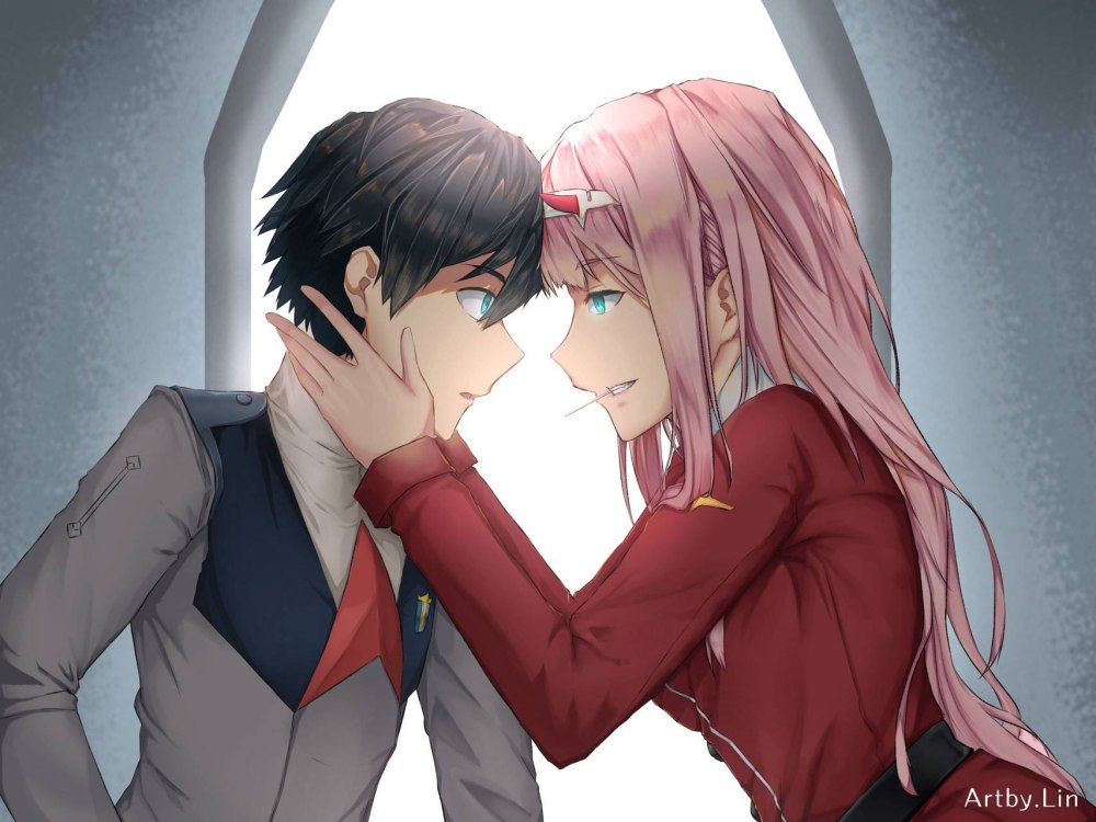 Darling in the FRANXX 002 И Хиро