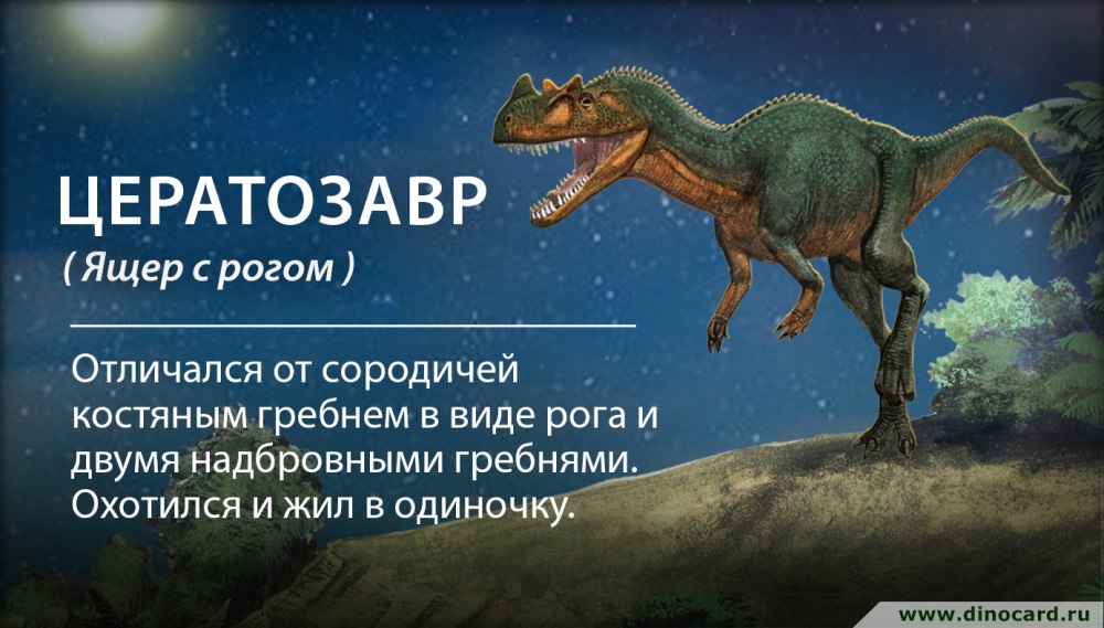 Группы динозавров