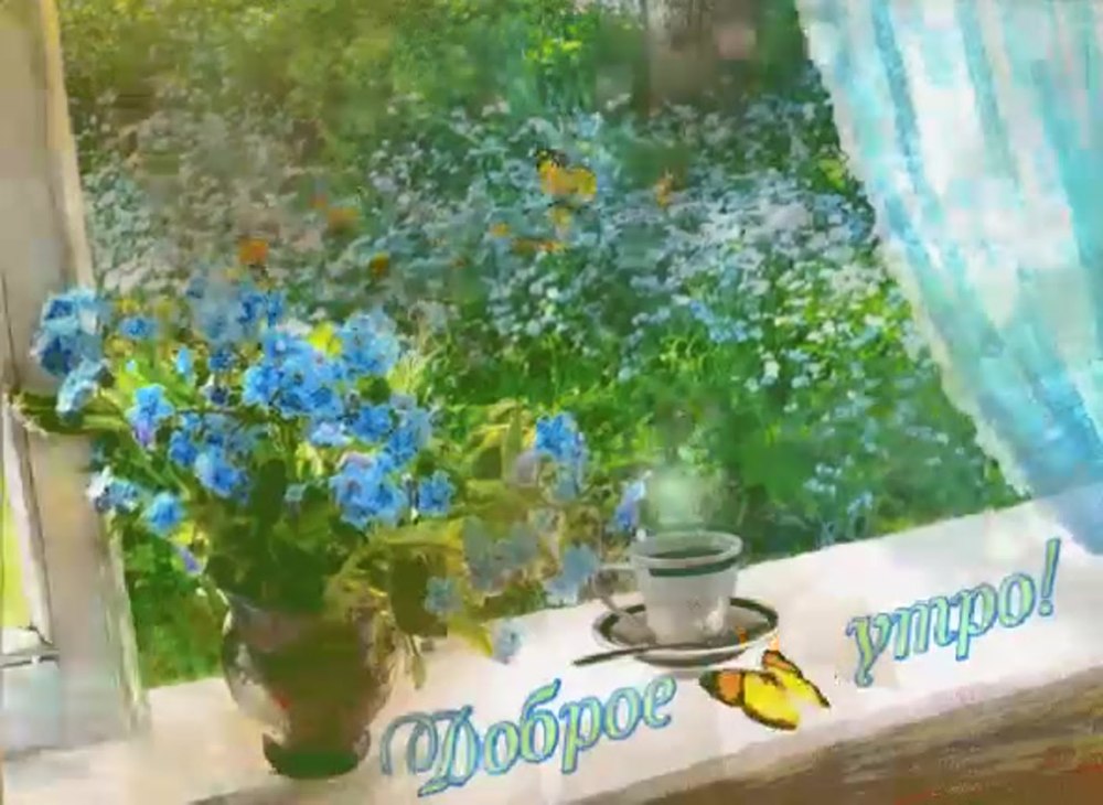 Доброе утро дождь