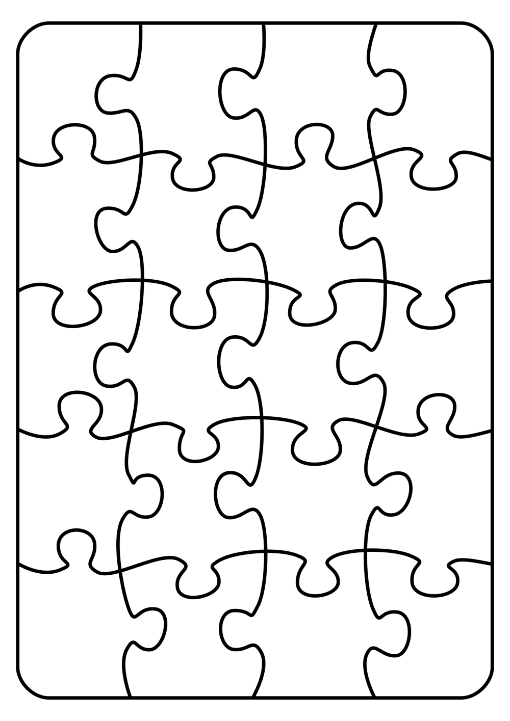 Пазл текстура