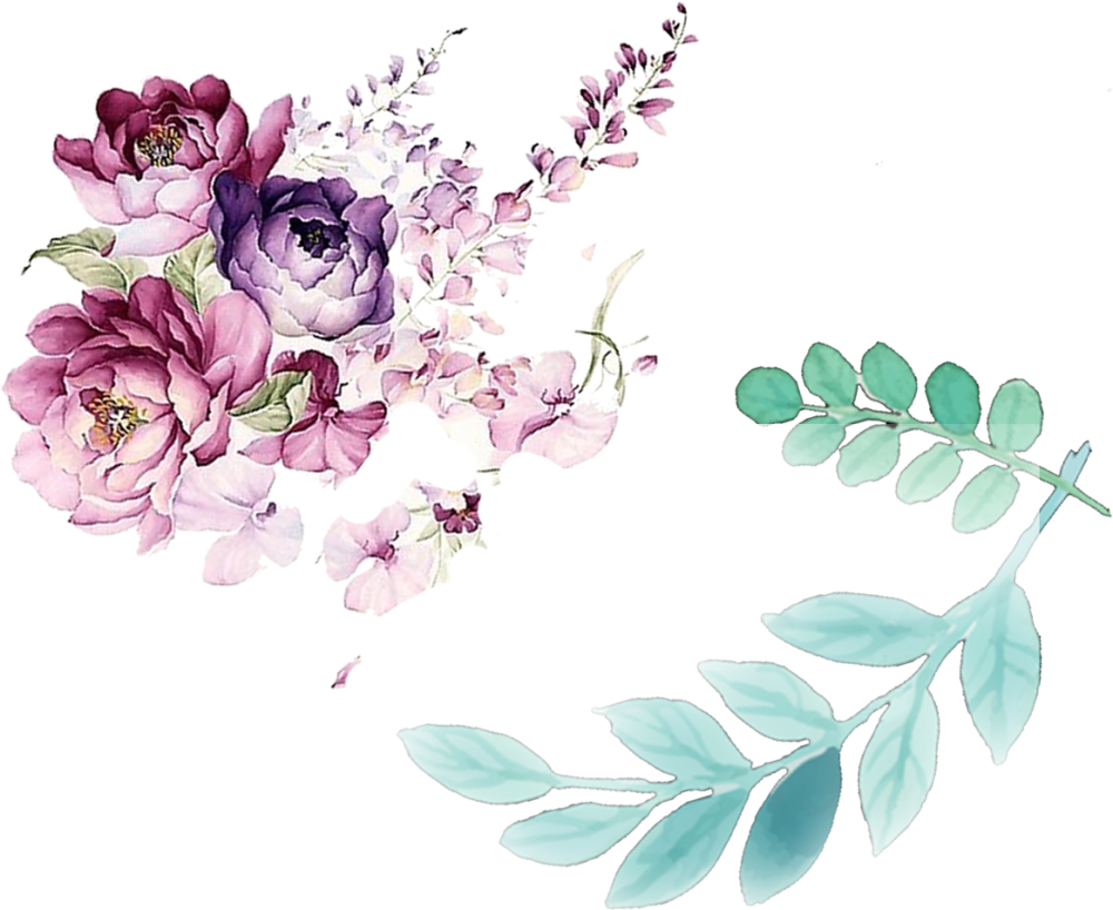 Акварельный орнамент