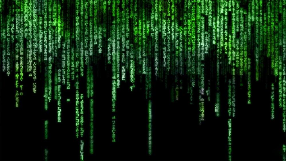 Matrix code Rain 1980х1080