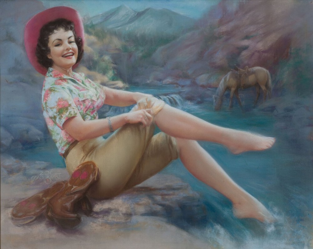 Художник Gil Elvgren