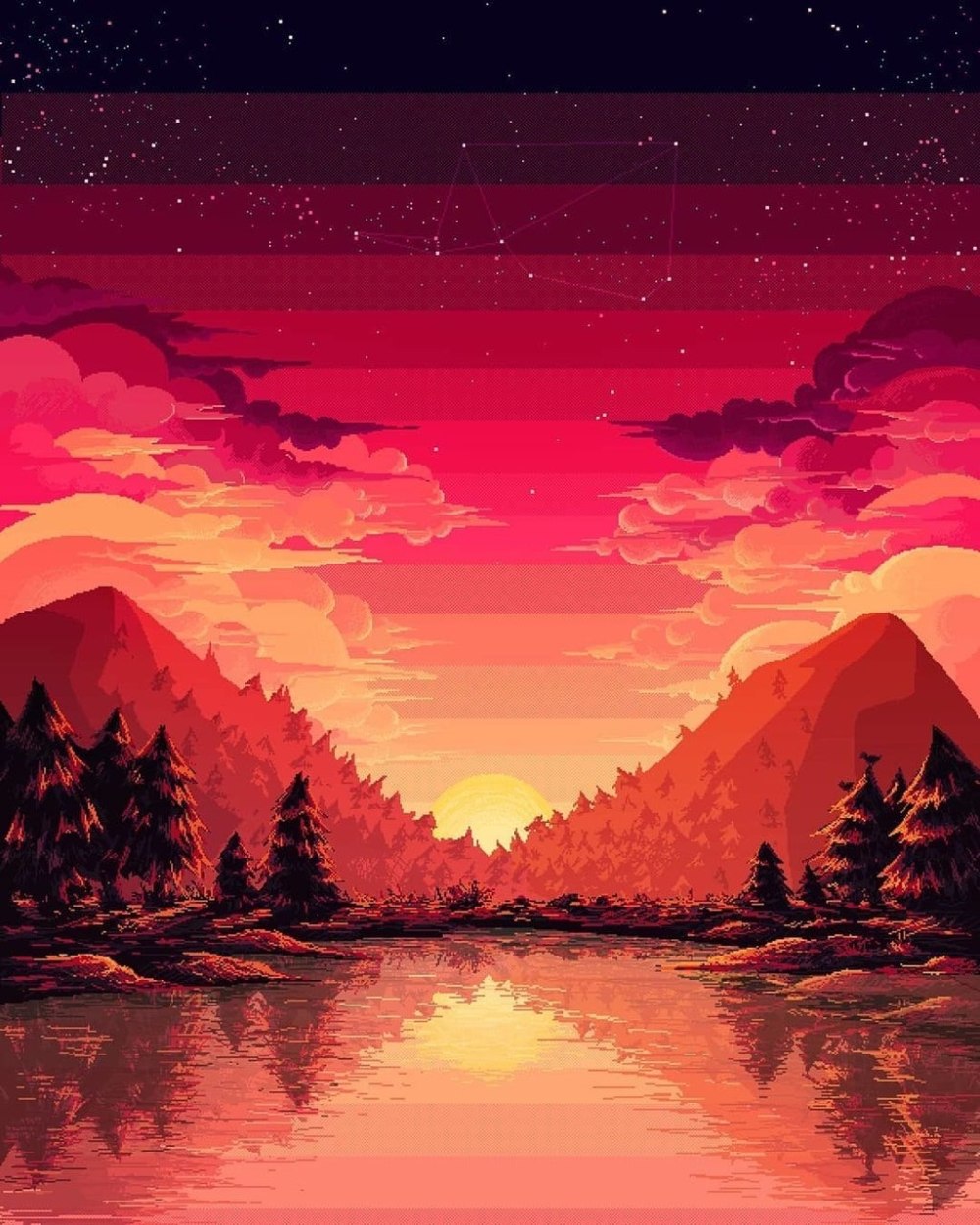 Фон Firewatch 4k
