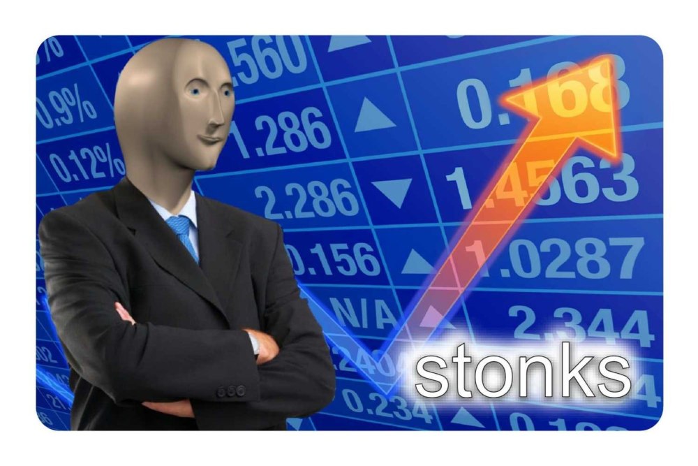 Изобретатель Мем Stonks
