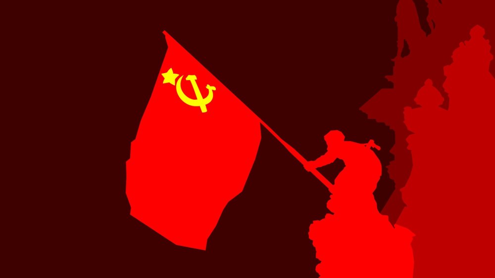 Флаг советского Союза 4 на 3