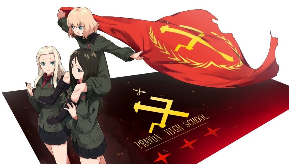 Аниме girls und Panzer правда