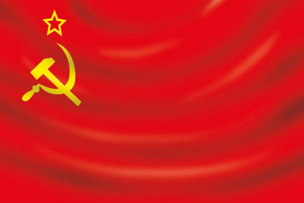 Флаг советского Союза