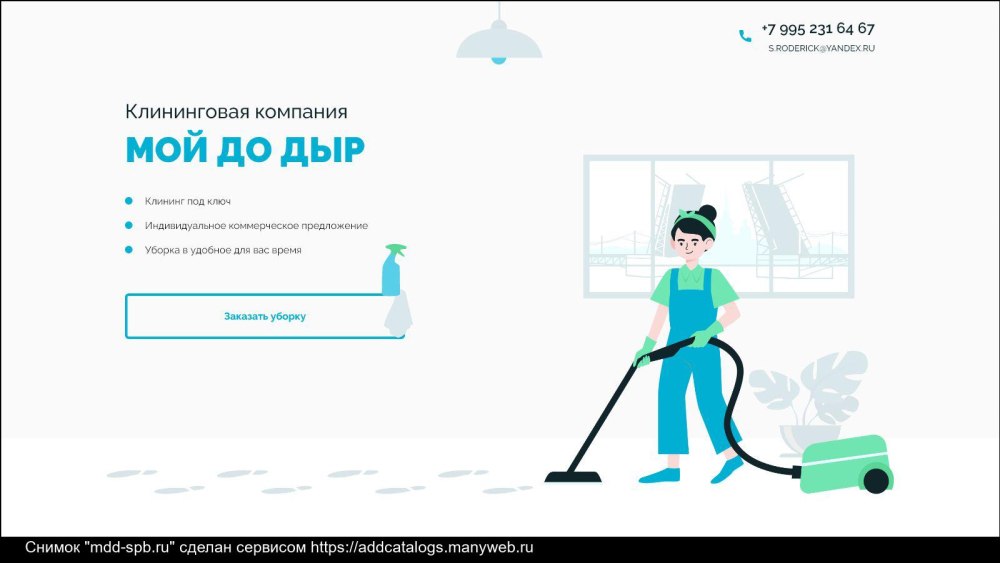 Визитки клининговых компаний
