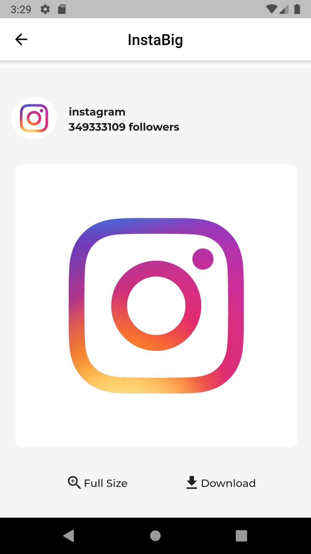 Instagram icon send