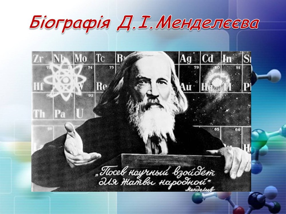 Цель Менделеева