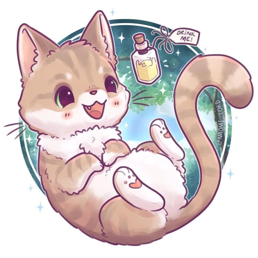 Кавайные котики любовь