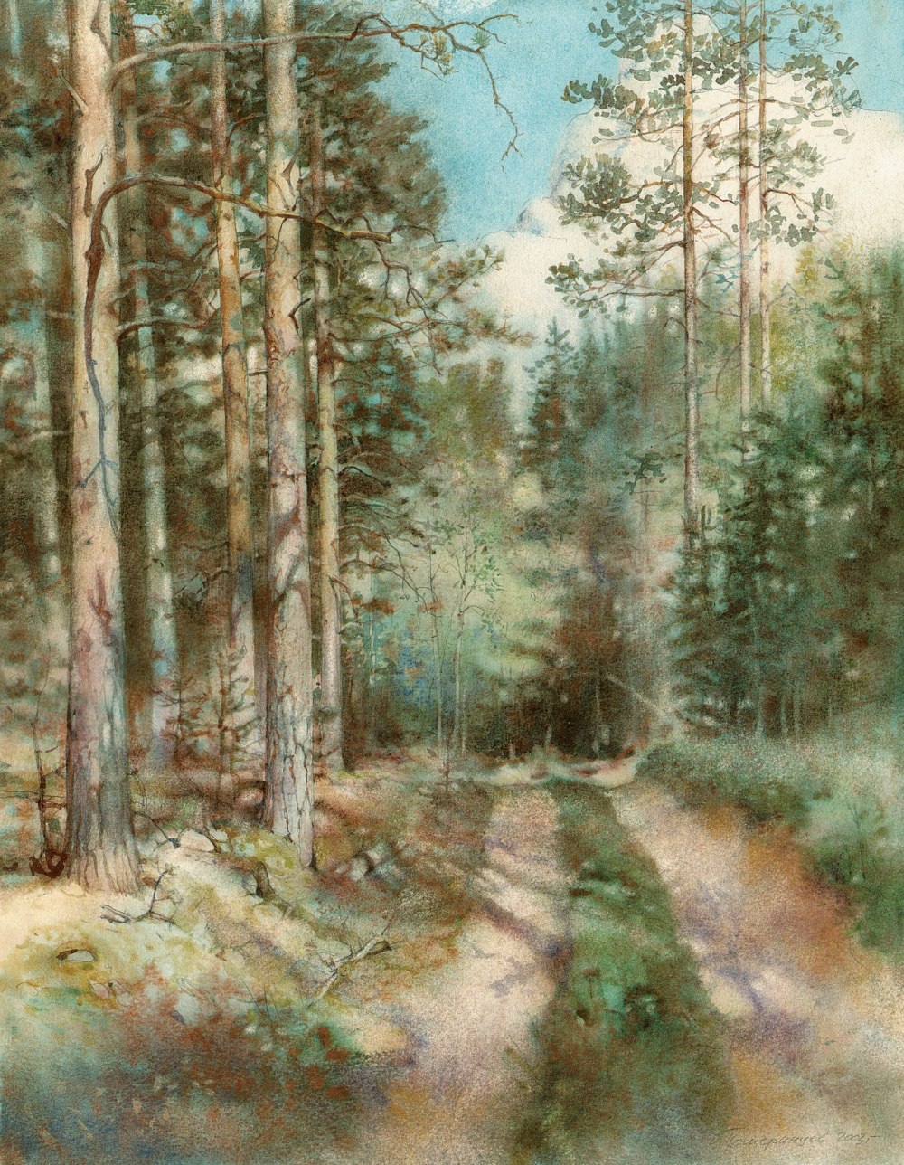 Рисунок леса