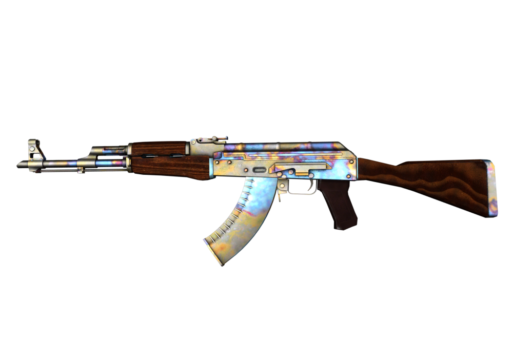 АК 47 скин Case hardened