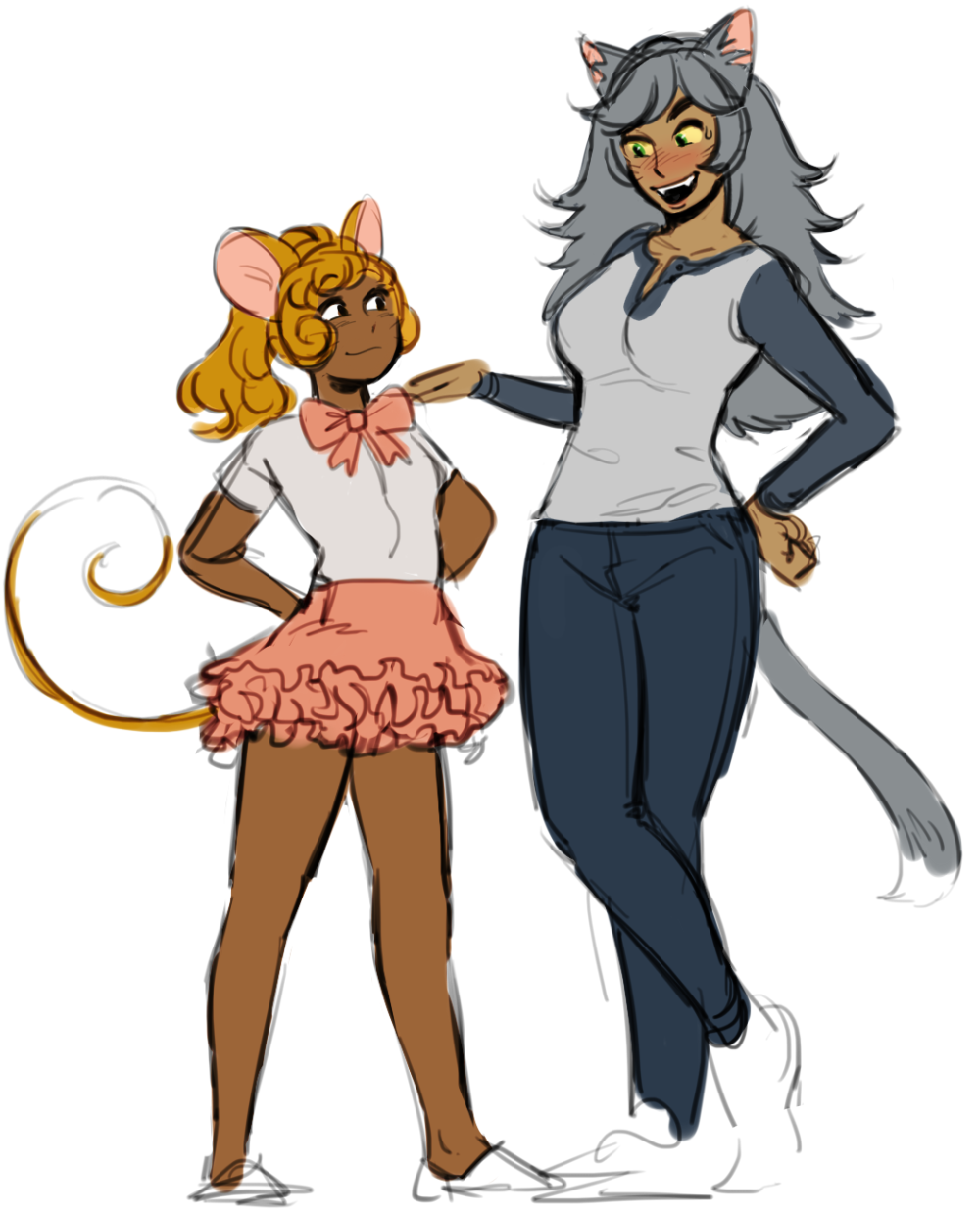 Tom and Jerry хуманизация