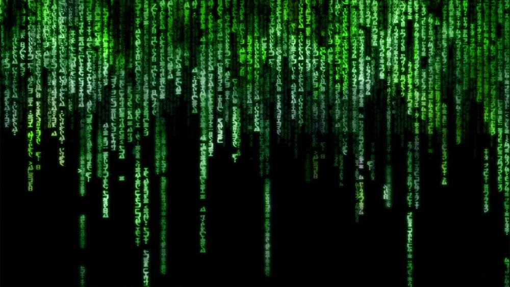 Matrix code Rain 1980х1080