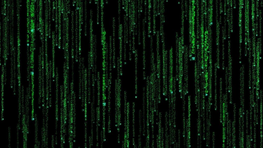 Matrix code Rain 1980х1080