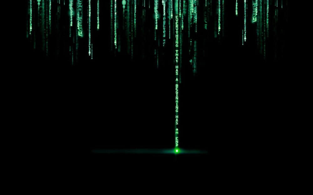Matrix code Rain 1980х1080