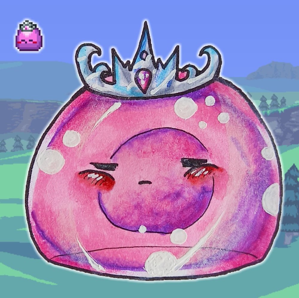 Terraria Queen Slime