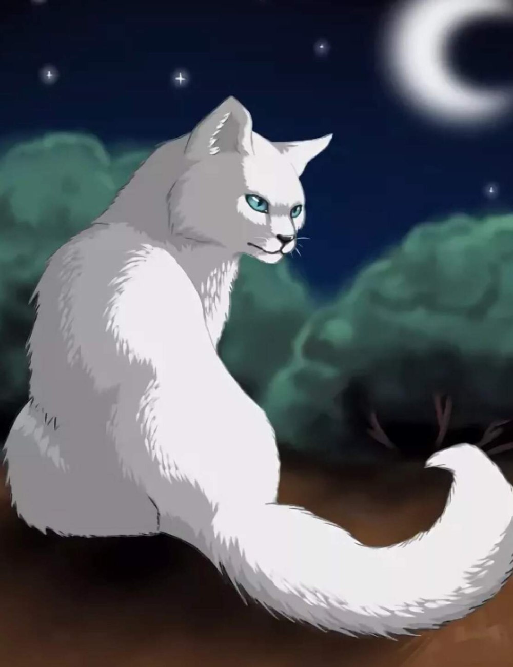 Коты Воители Луна