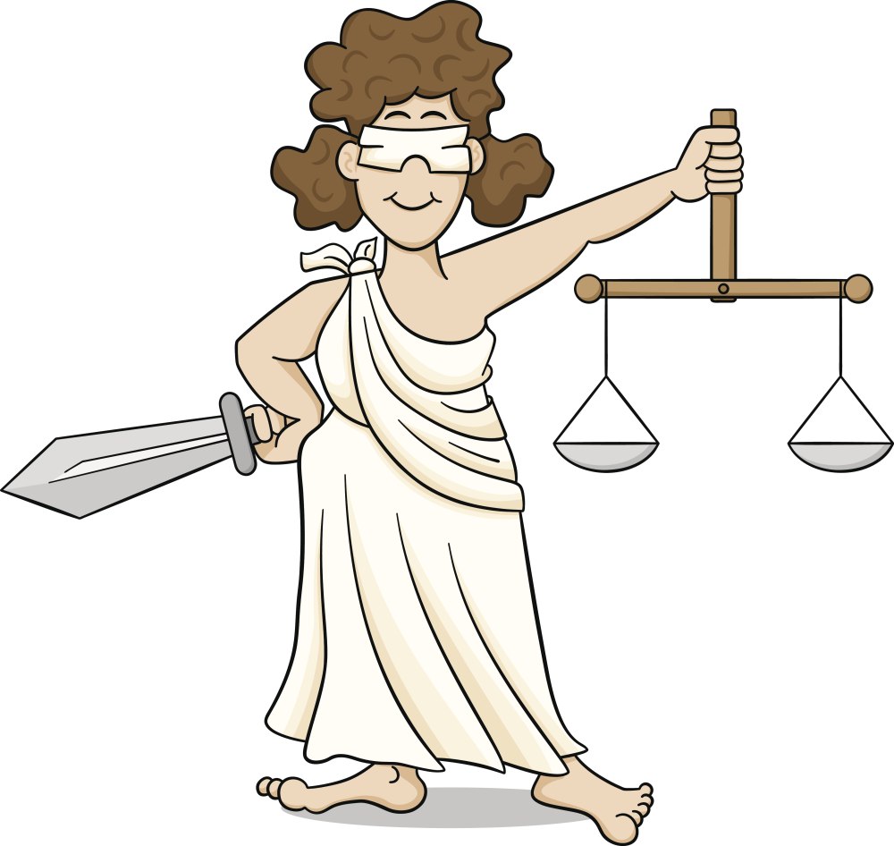Юстиция богиня правосудия