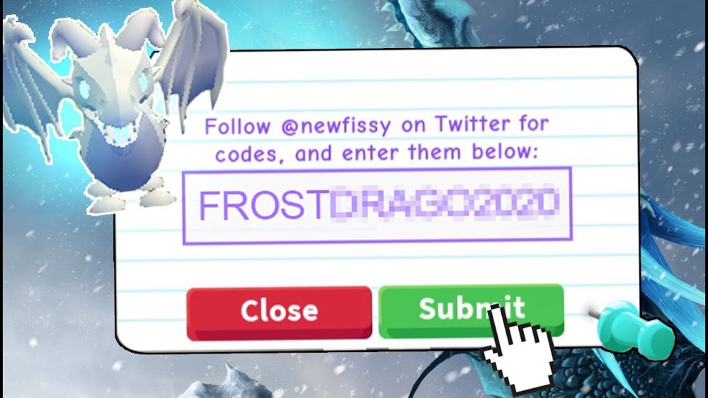 Frost Dragon в адопт ми