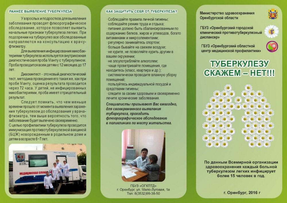 Буклеты по медицине