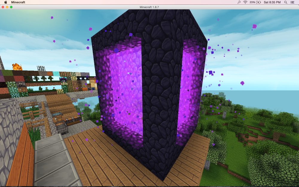 Minecraft портал в ад