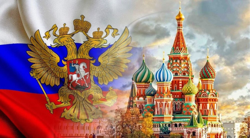 Флаг России Кремль