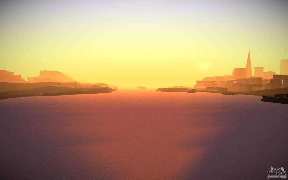 Небо GTA San Andreas