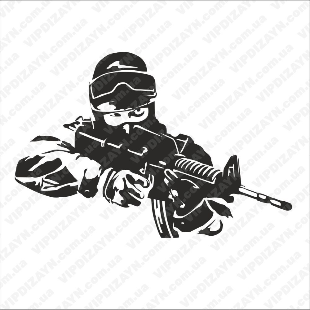 Спецназ рисунок