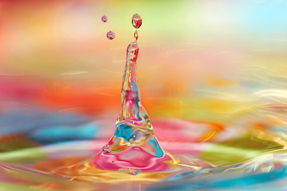 Разноцветная вода