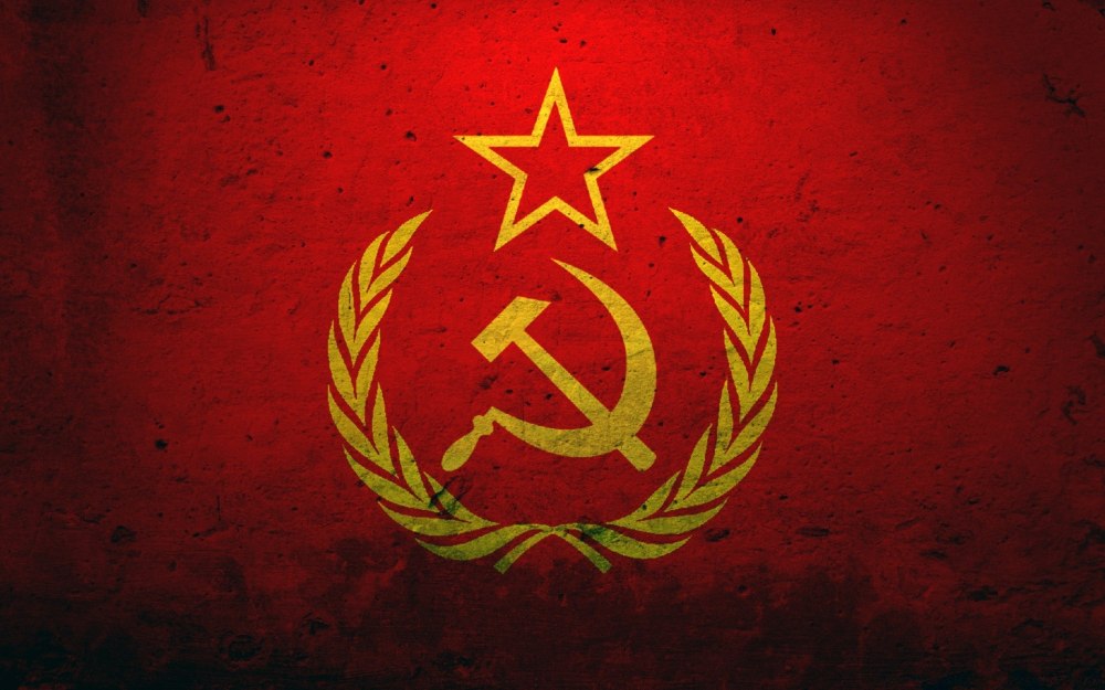 Маленький флаг СССР