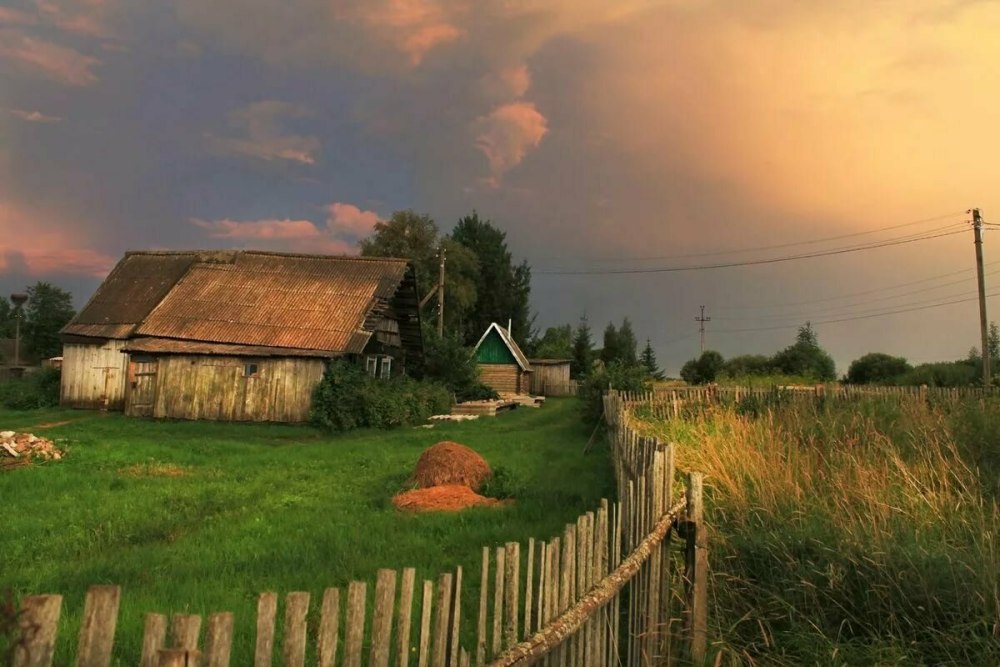 Красивая деревня