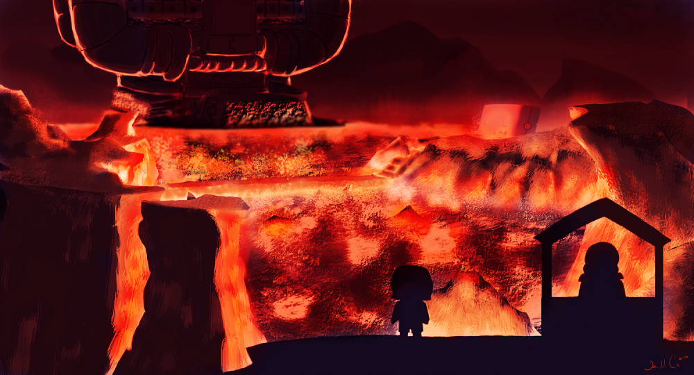 Undertale Хотленд
